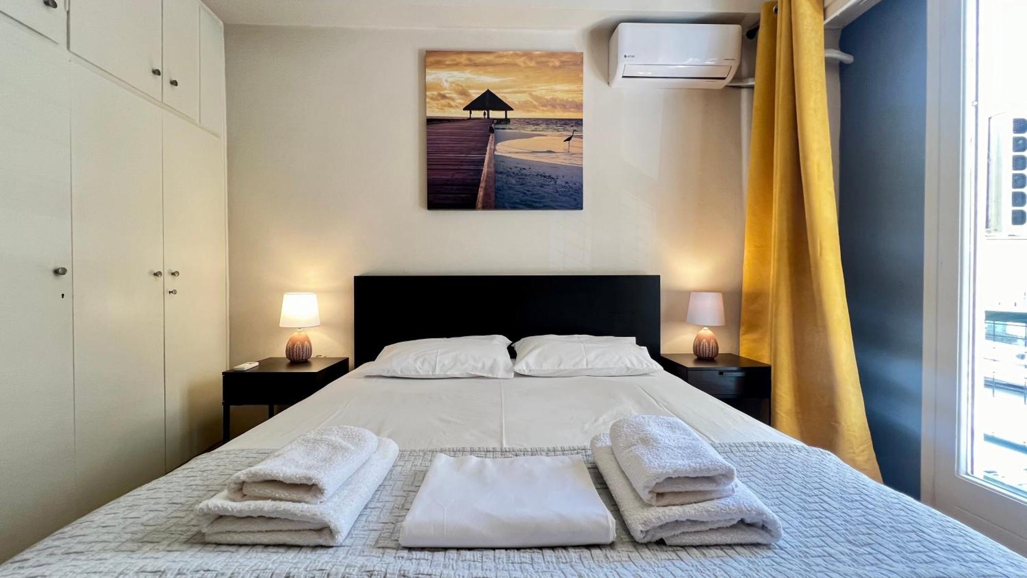 Modern & Cozy 51Sqm Apt In Thisseio Афины Экстерьер фото
